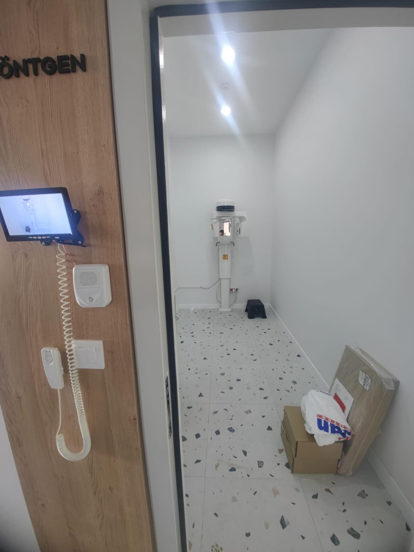 Ra Klinik panoramik röntgen cihazı kurulumundan görünüm